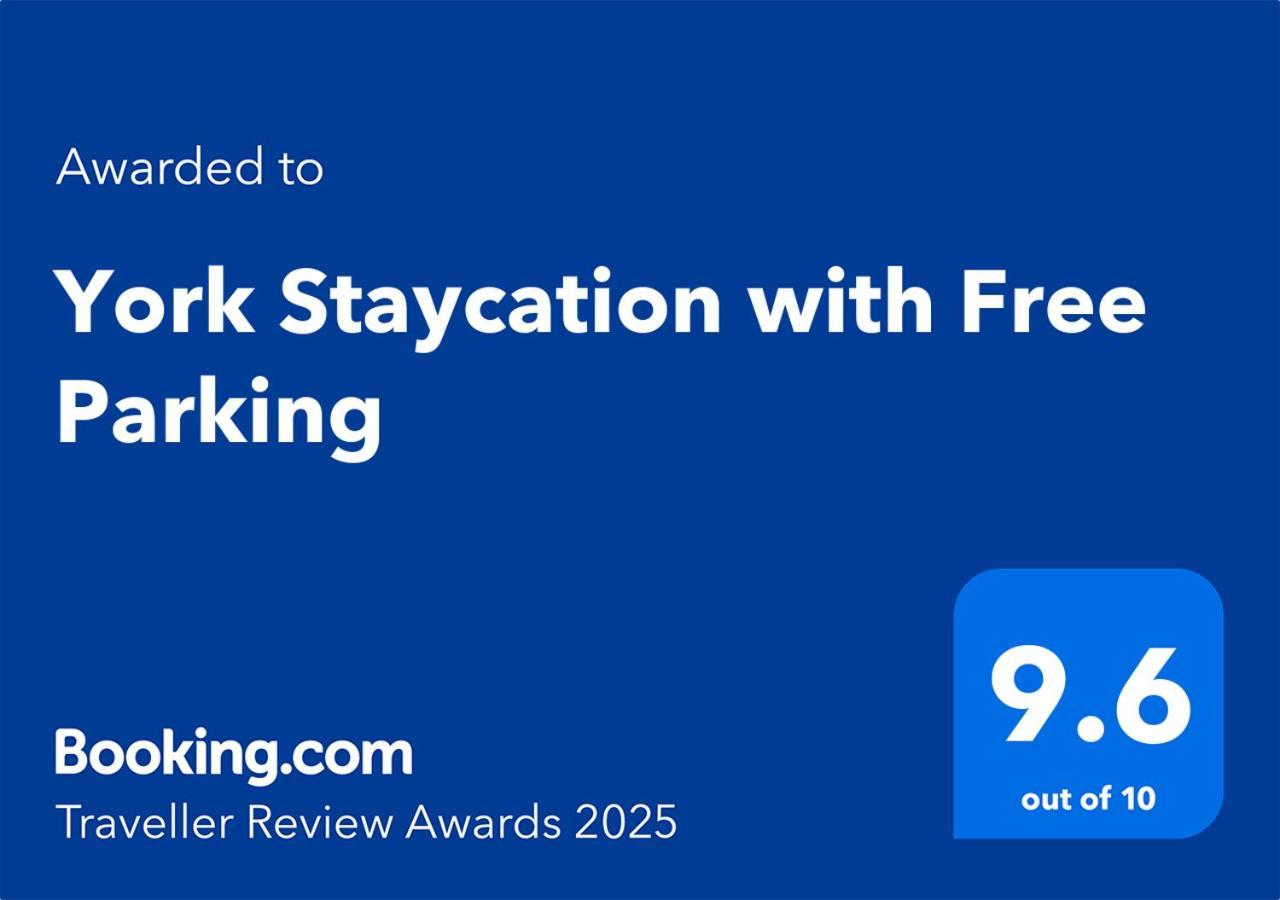 York Staycation With Free Parking מראה חיצוני תמונה